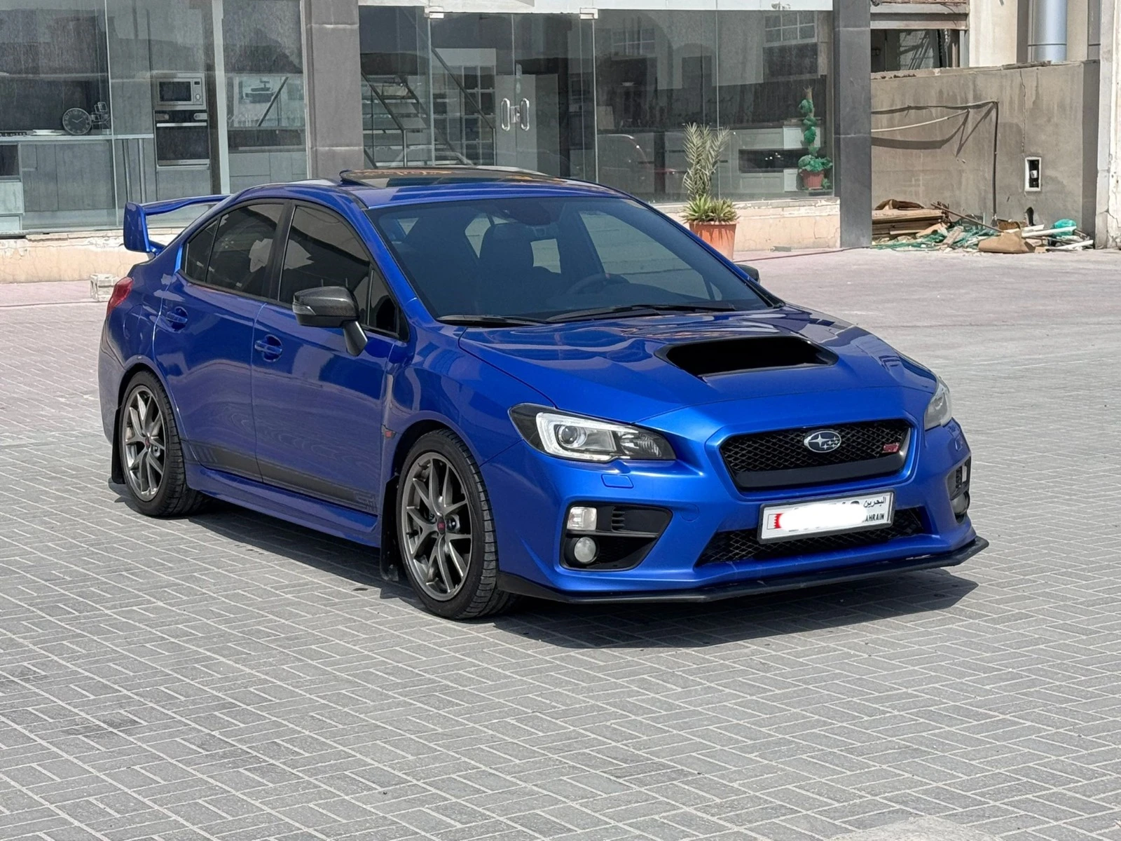 سوبارو WRX STI 2017 (أزرق)
