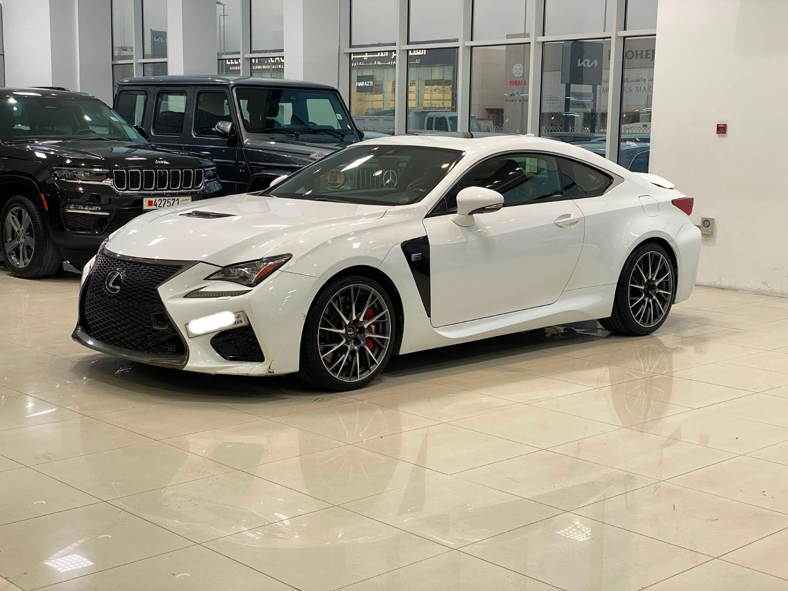 Lexus RC-F 2015 (White)