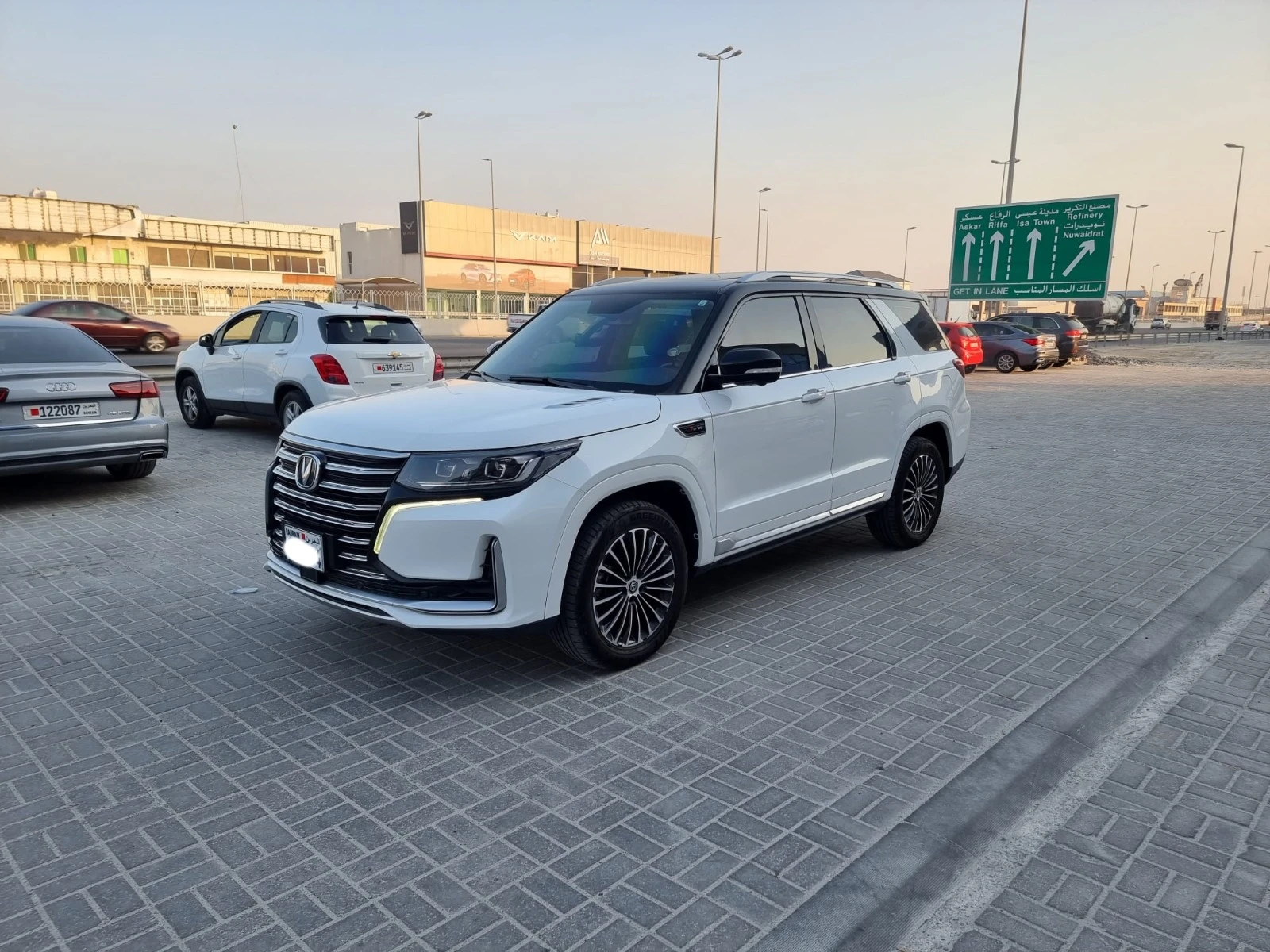 Changan CS-95 / 2023 (White)