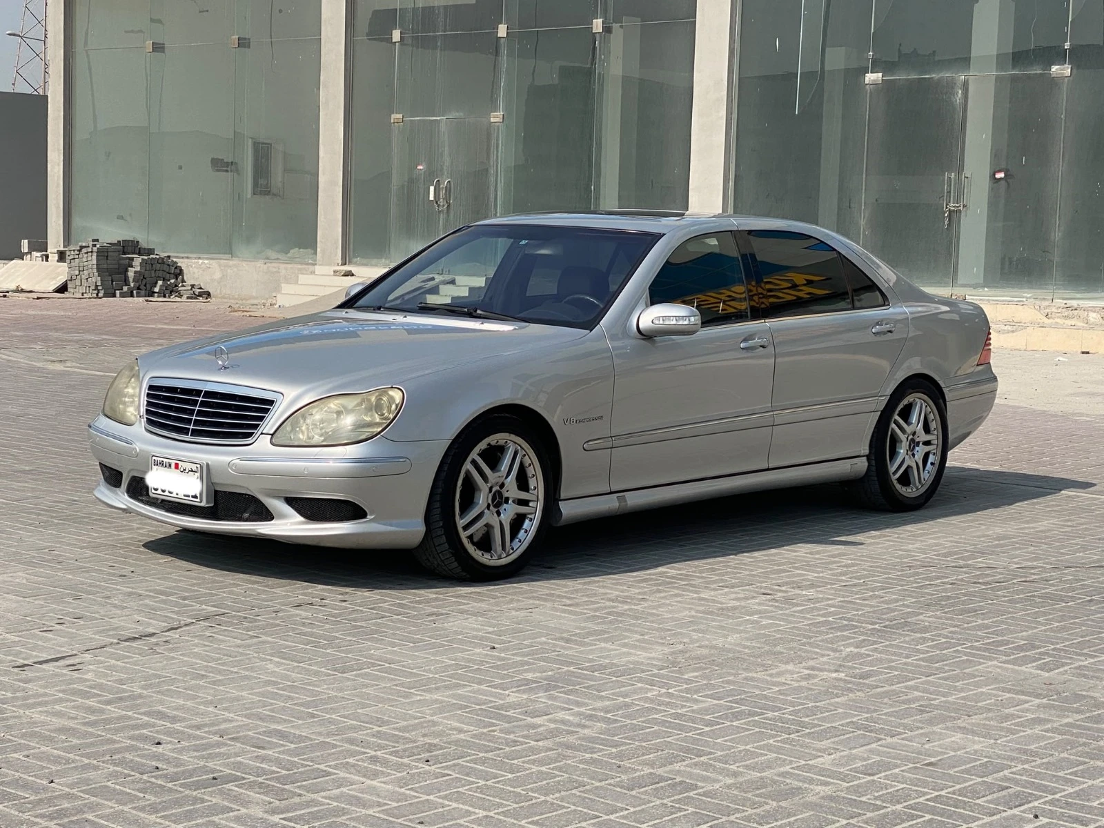 Mercedes Benz S-55 / 2003 (Silver)